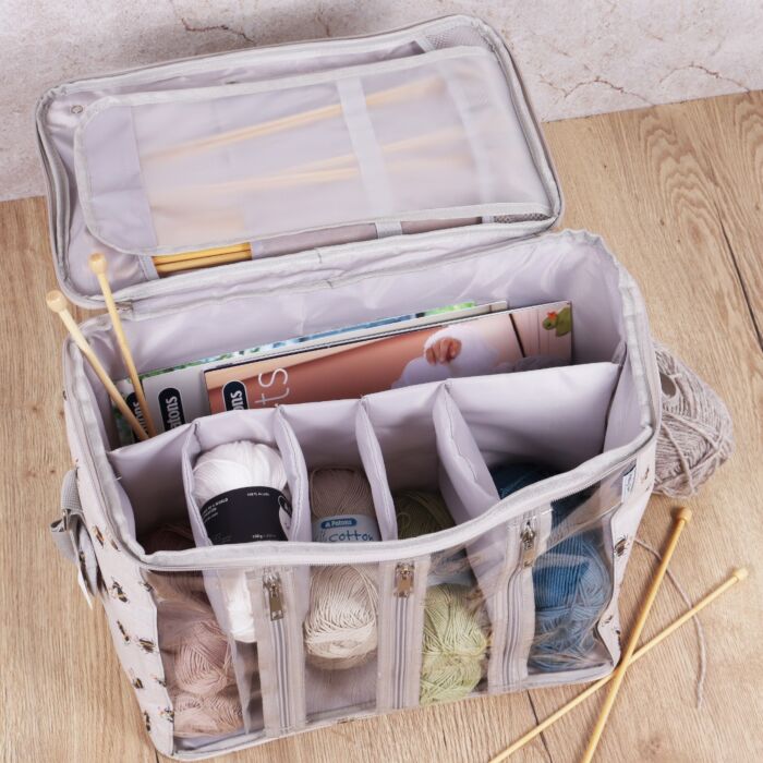 Bee Knitting Bag