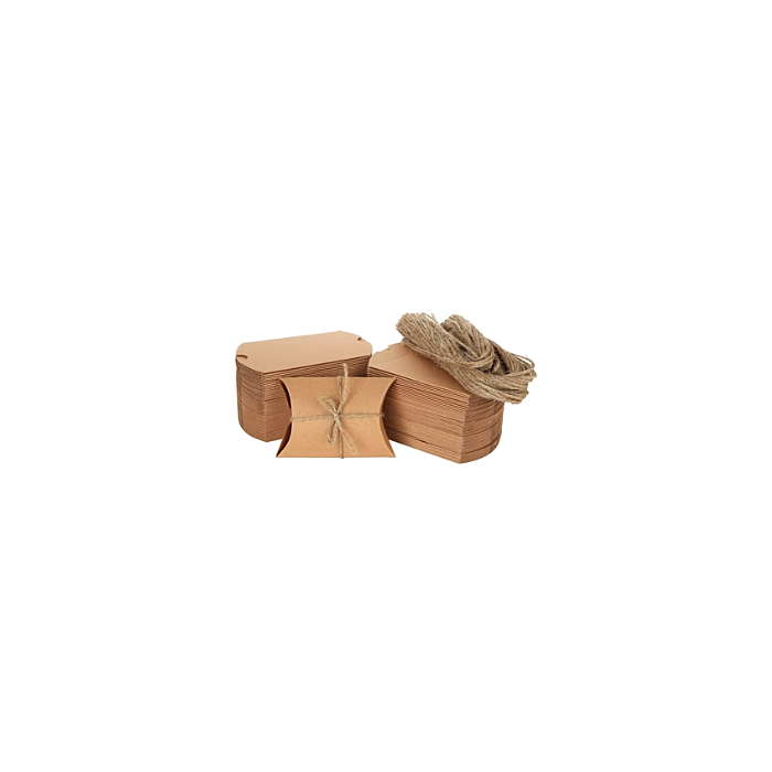 Kraft Pillow Boxes