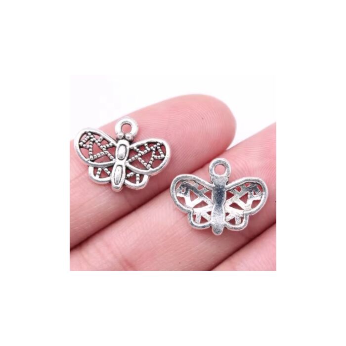 Lace Butterfly Charms (pk of 3)