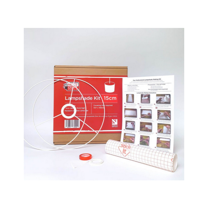 Lampshade Kit - 15 cm Drum Lampshade