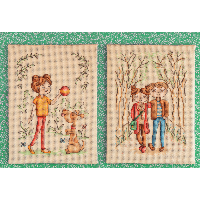 Cross Stitcher Project Pack - Lazy Days -XST369/Quiet and Cosy- XST380