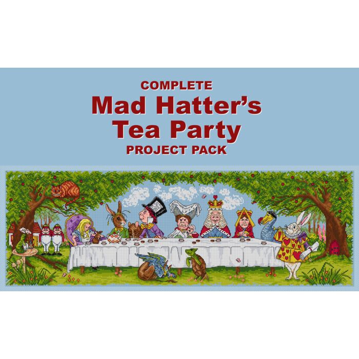Cross Stitcher Project Pack - Mad Hatter - XST370 - 372