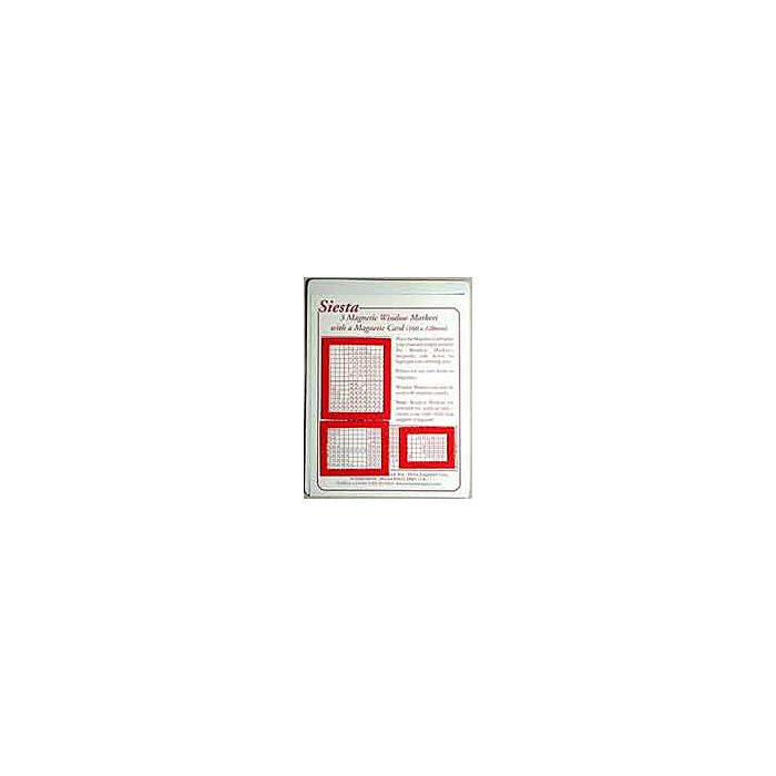 3 Magnetic Window Markers - small