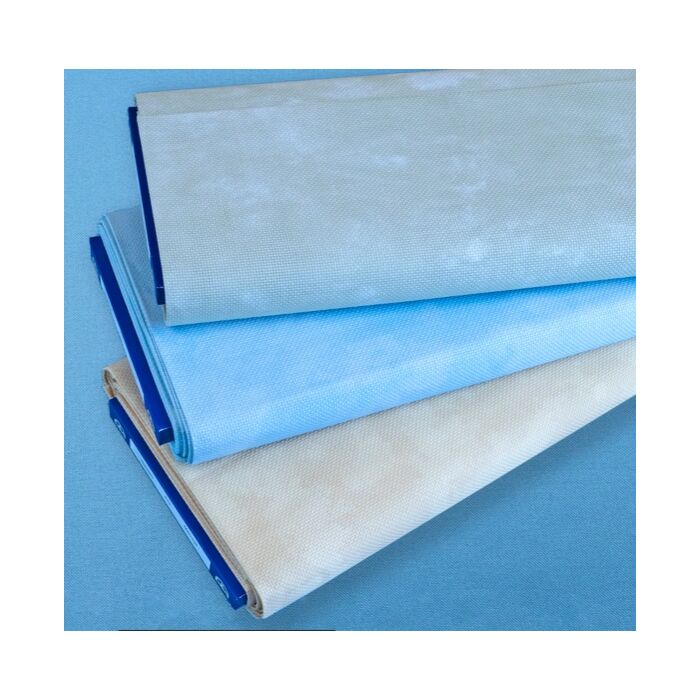 Zweigart 20ct Bellana Marble - Off Cut 13.5