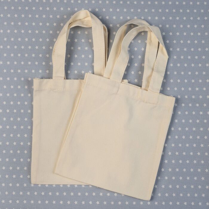 Mini Calico Tote Bag