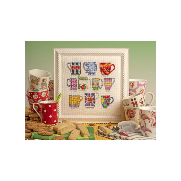 Cross Stitcher Project Pack - Care for a Cuppa? XST345