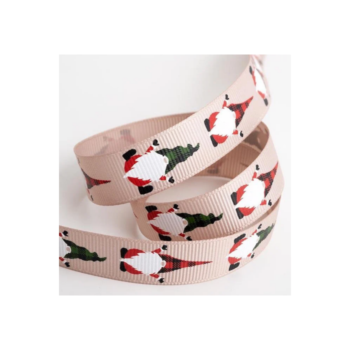 Nordic Santa Grosgrain Taupe 16mm