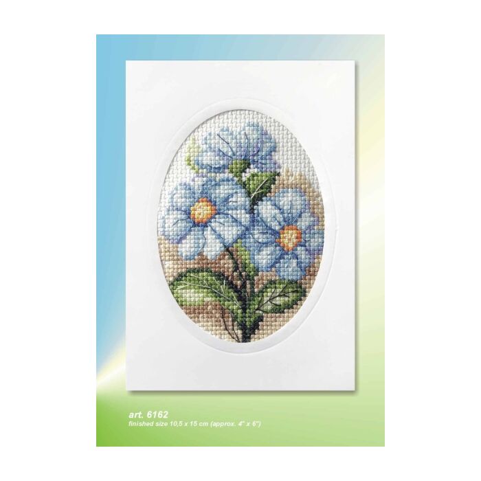 Orchidea Card kit - Blue Flower