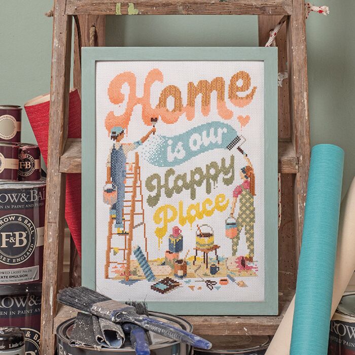 Cross Stitcher Project Pack - Issue 406 - Our Happy Place