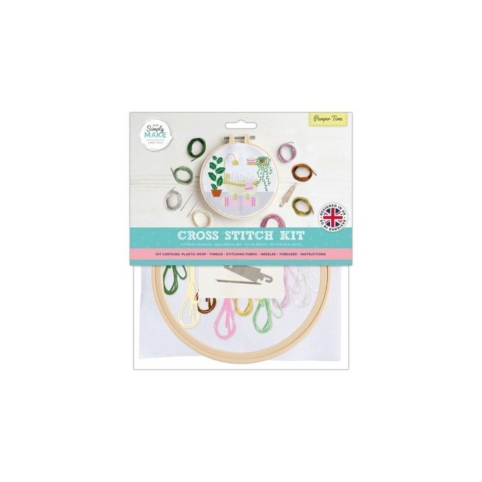  Simply Make Large Cross Stitch Kit - Pamper Time