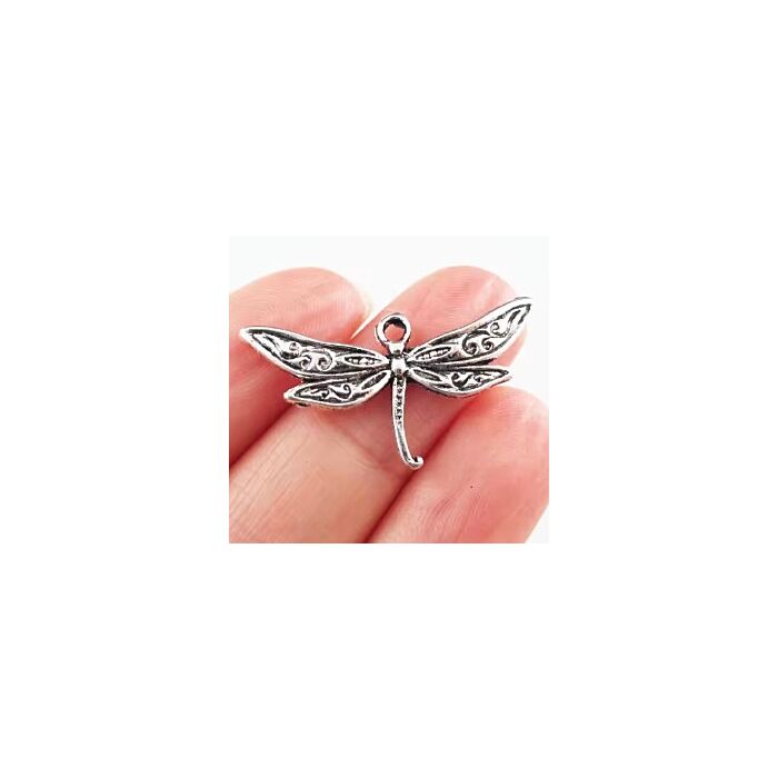 Pattern Dragonfly Charms (pk of 3)