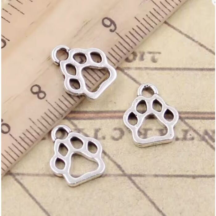 Paw Print Charms (pk of 3)