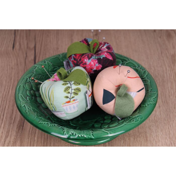 Pincushion: Apple - Assorted Print