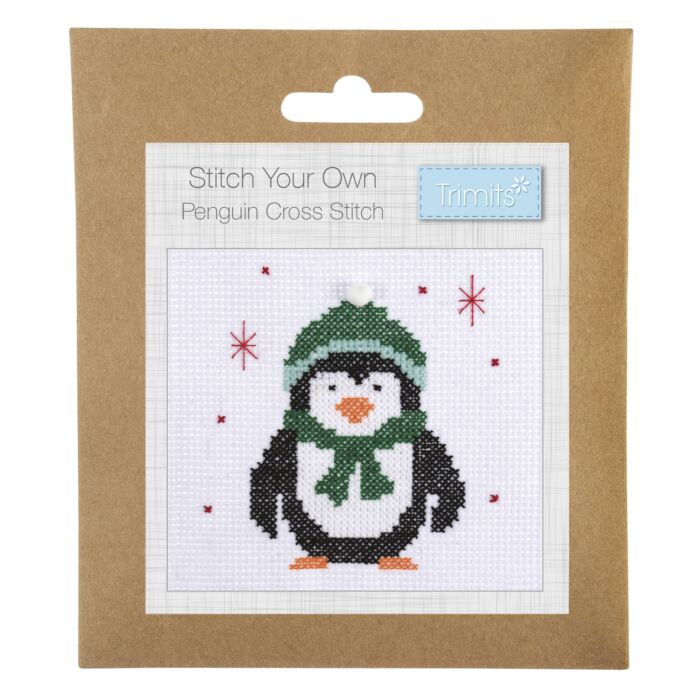 Trimits - Cross Stitch Kit - Penguin