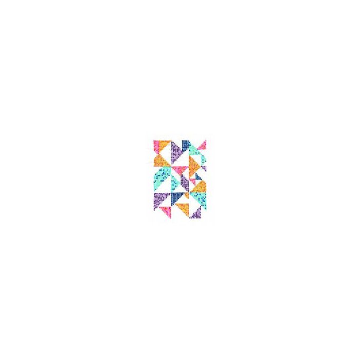TB113 - Geometry Rules Pixel Nation Printed Embroidery Kit
