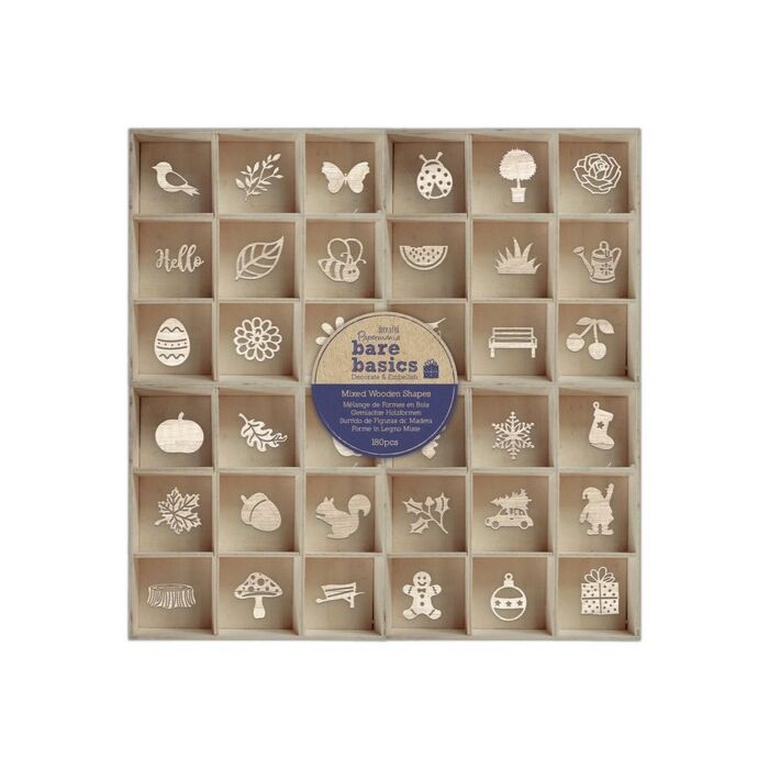 Bare Basic Wooden Shape - Seasons