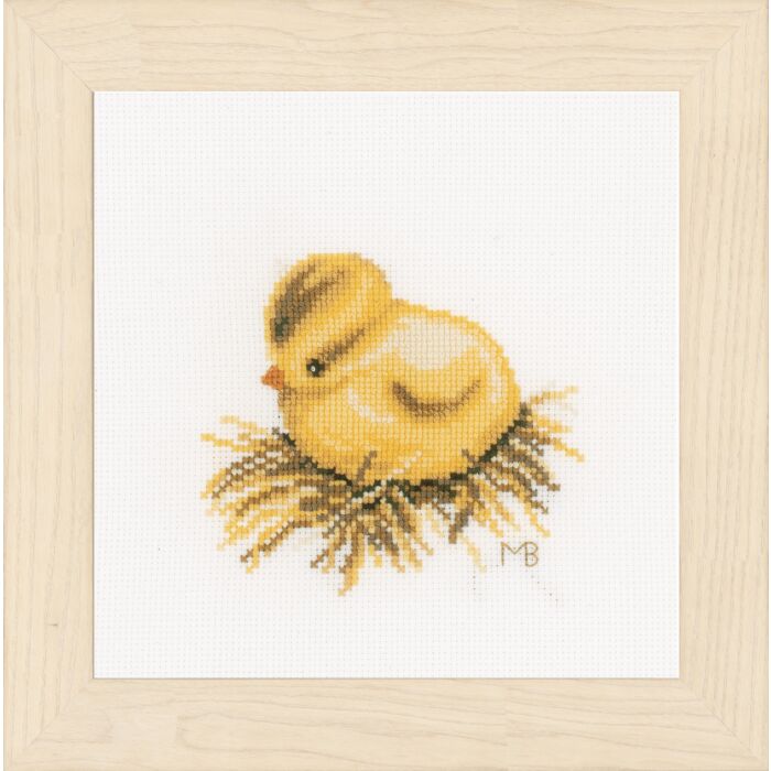 Lanarte Counted Cross Stitch Kit - Little Chick