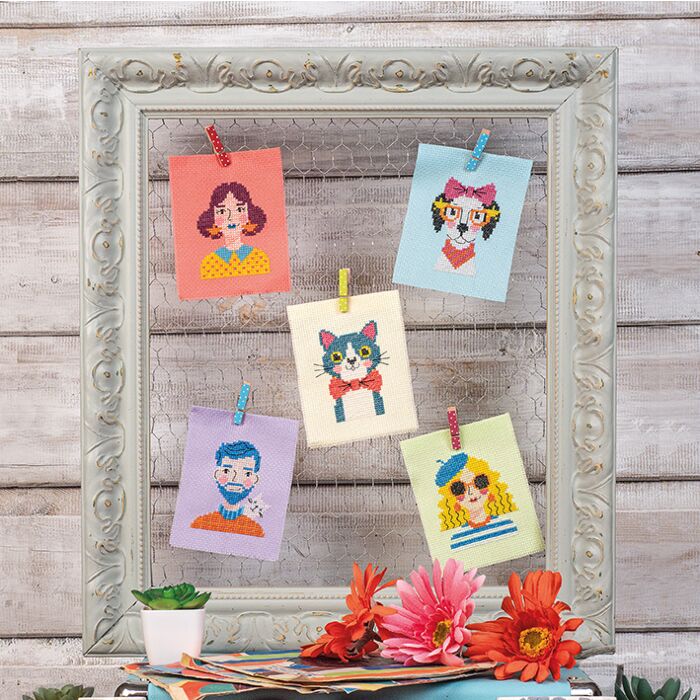 Cross Stitcher Magazine - Issue 413 - Small Faces - Full Pack
