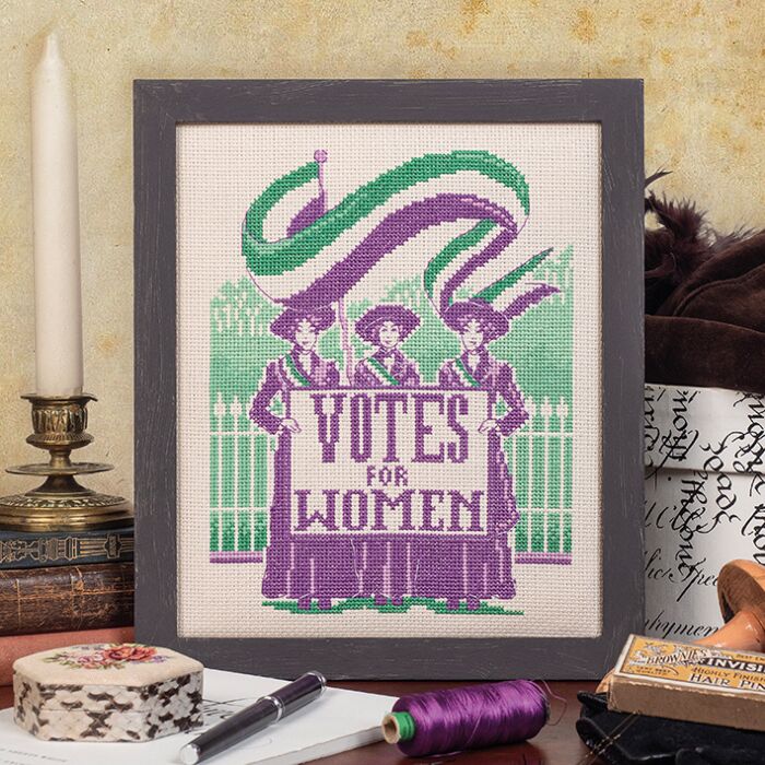 Cross Stitcher Project Pack - Issue 414 - Suffragette Sisters