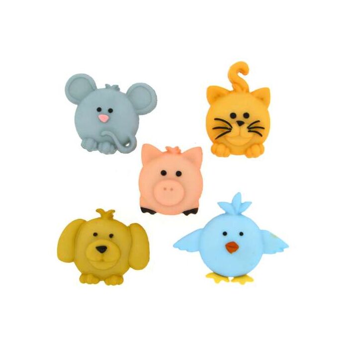 Dress It Up! Buttons - Pudgy Pets