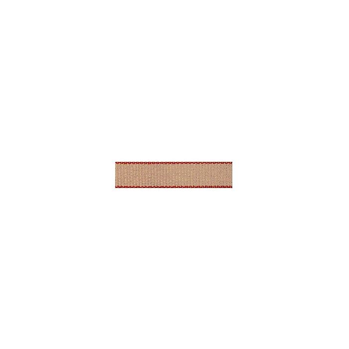 Red Hopsack 7mm wide