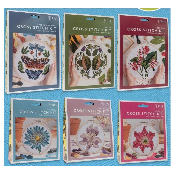 RHS Cross Stitch Kits