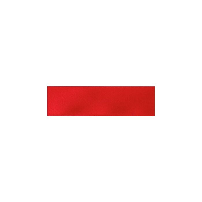 3mm Double Faced Satin Red Ribbon
