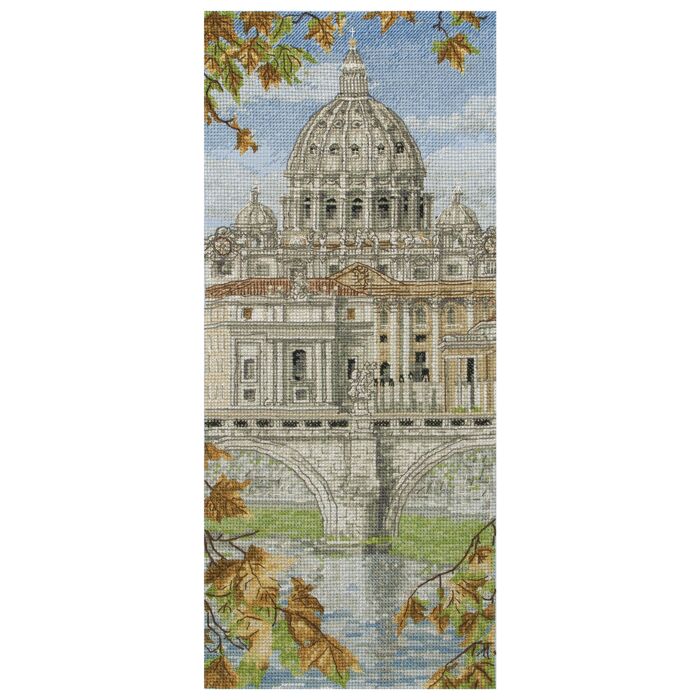 St Peters Basilica Counted Cross Stitch Kit