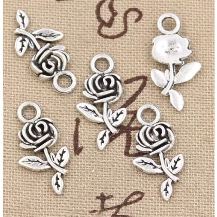 Rose Charms (pk of 3)