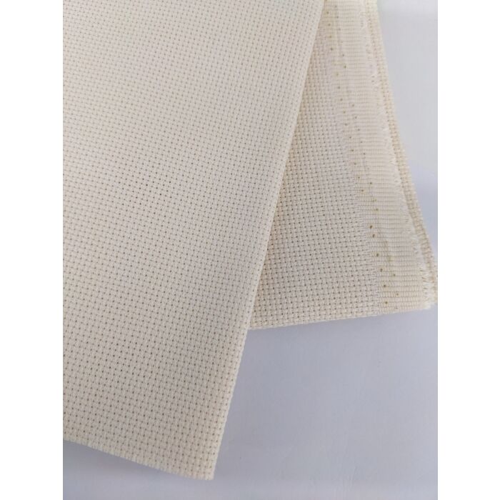 Sampedro 14 count Aida Cream - Off Cut - 31