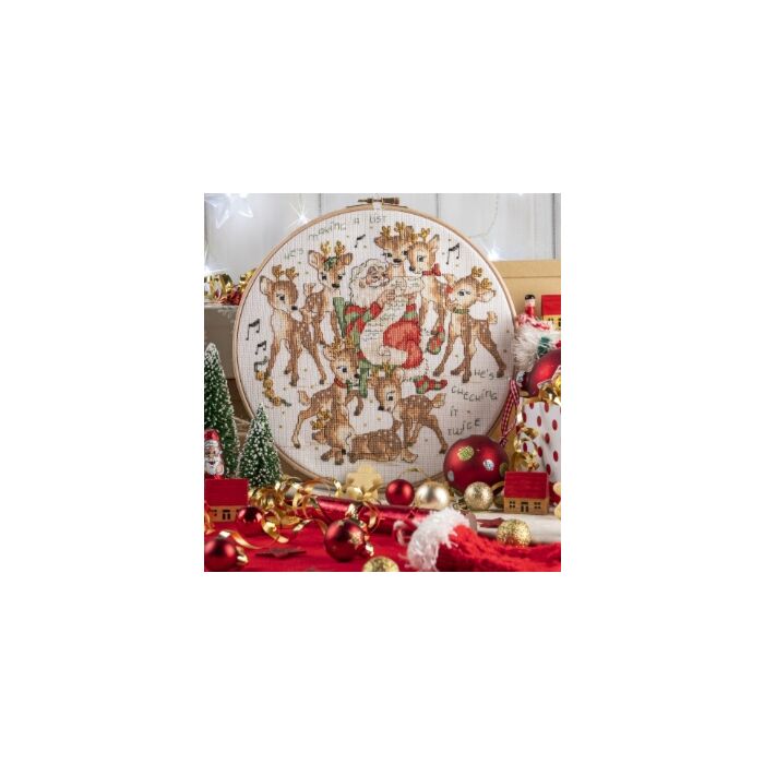 Cross Stitcher Project Pack - Making His List - XST351