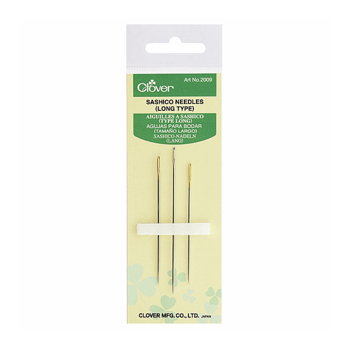 Clover Hand Sewing Needles: Sashico Long