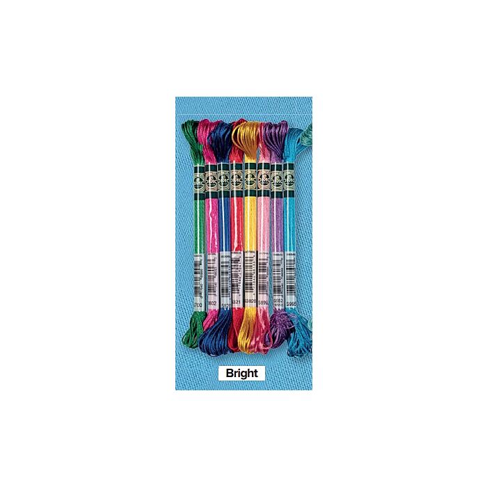 Satin Thread Bundle - Bright