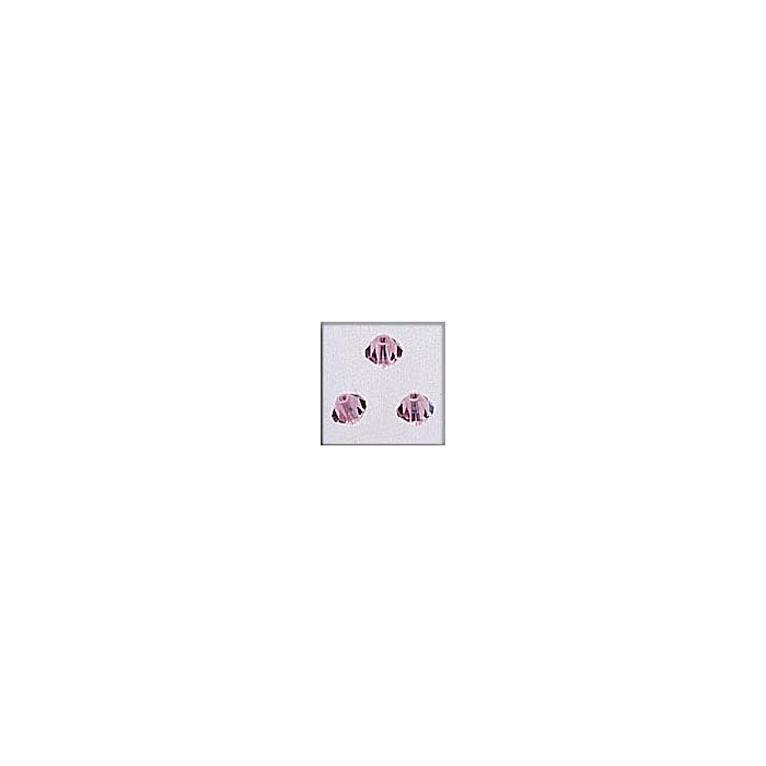 Mill Hill Crystal Treasures 13031 - Rondele Light Rose