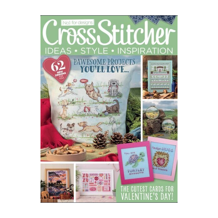 Cross Stitcher Magazine issue 392 February 2023 Old Office Copy 