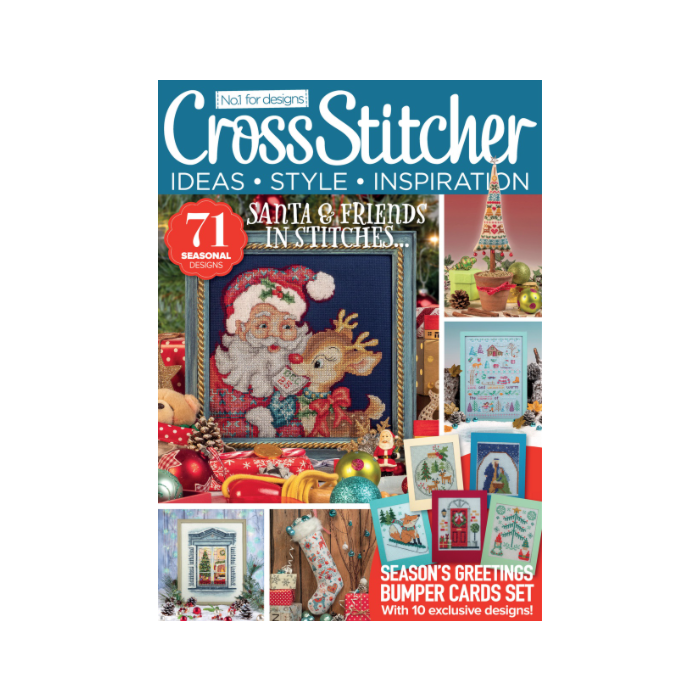 Cross Stitcher Magazine issue 389 November 2022 Old Office Copy