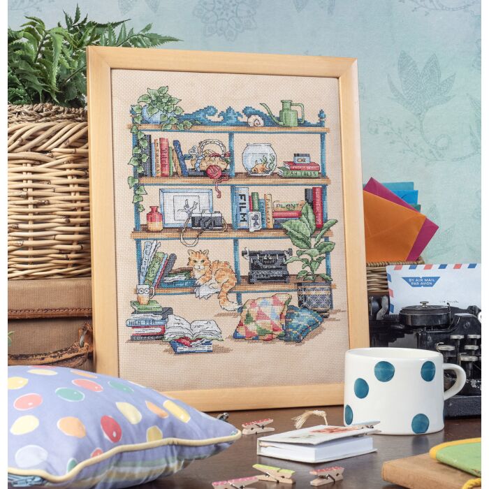 Cross Stitcher Project Pack - Issue 405 - Cosy Bookshelves