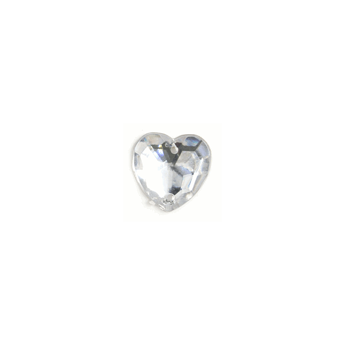 Silver Heart Charms - 5 Pack