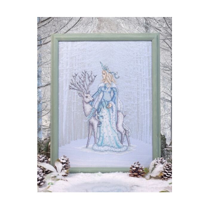 Cross Stitcher Project Pack - Issue 417 - Snow Queen - DMC Fabric