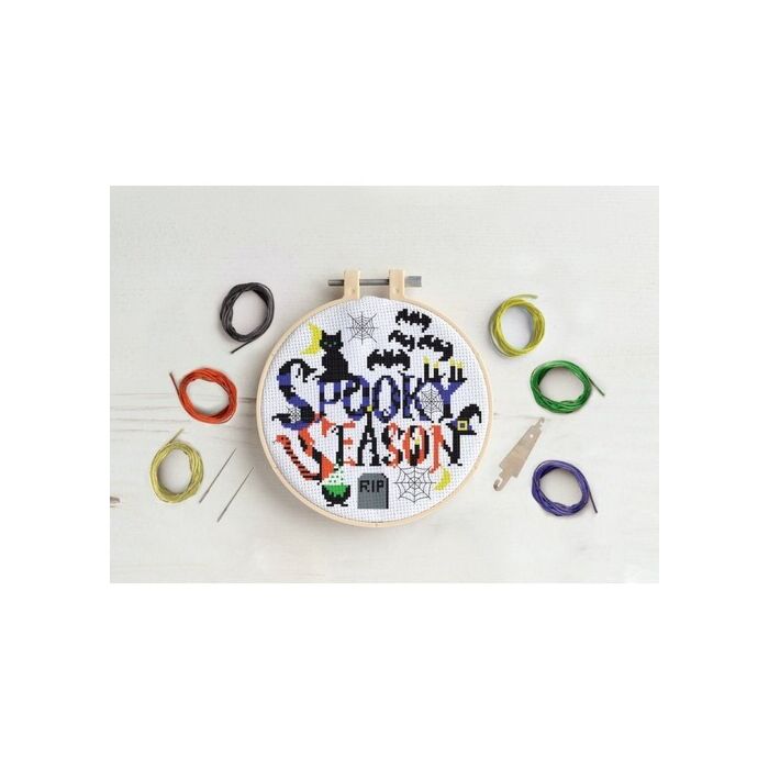  Simply Make Large Cross Stitch Kit - Spooky Season