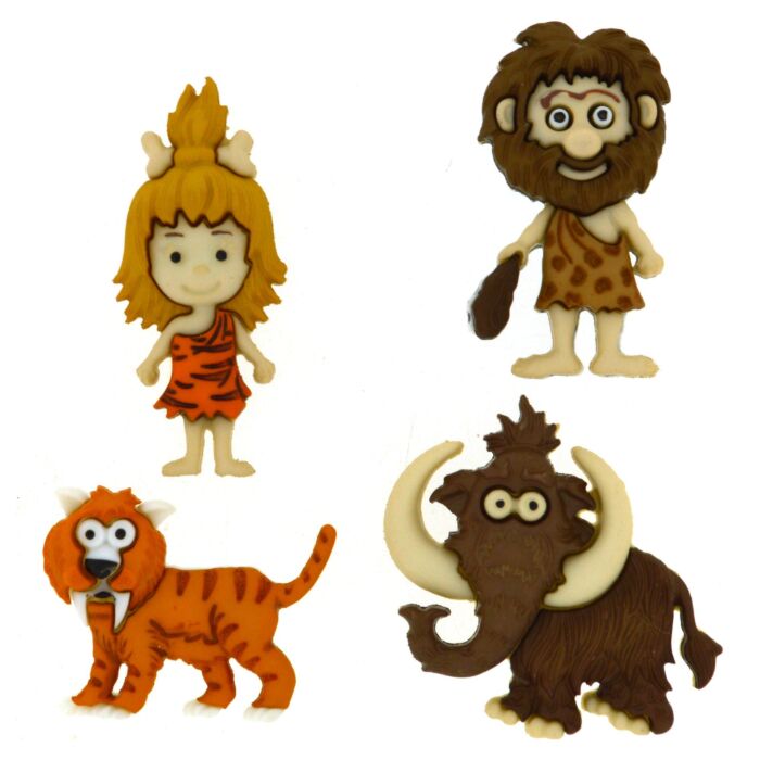 Dress It Up! Buttons - Stone Age