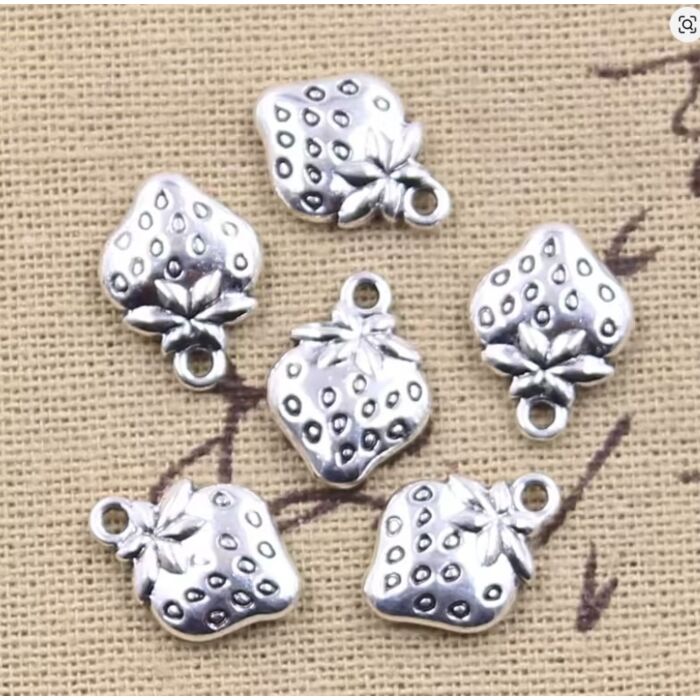Strawberry Charms (pk of 3)
