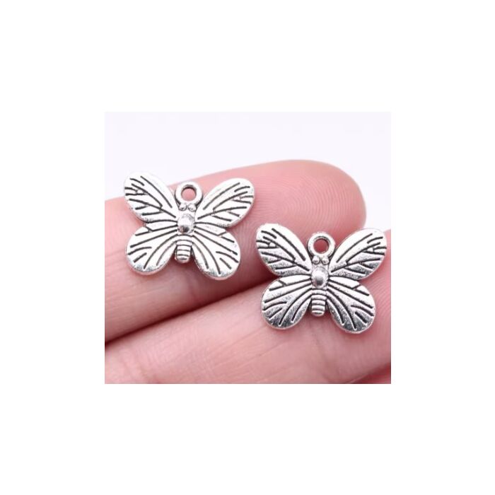 Butterfly Charms - Style C (pk of 3)