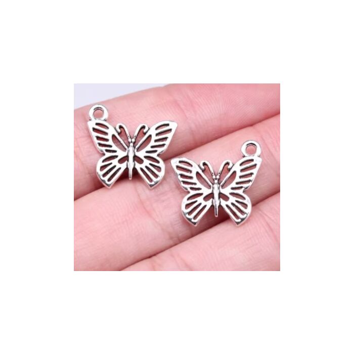 Butterfly Charms - Style E (pk of 3)