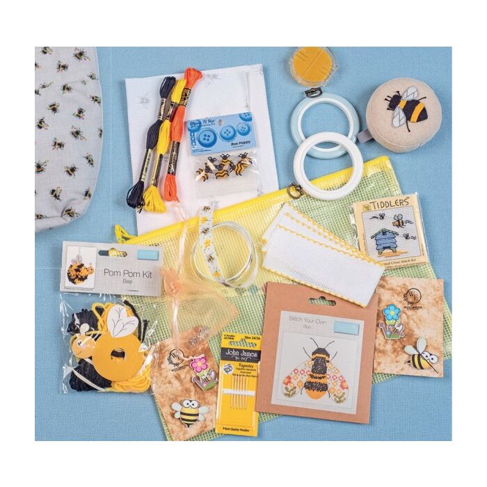 Summer Buzz Stitching Bundle - A4 Zip Bag