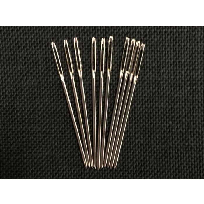 Nickel Plated Tapestry Needles - Size 22 (Pack of 10)