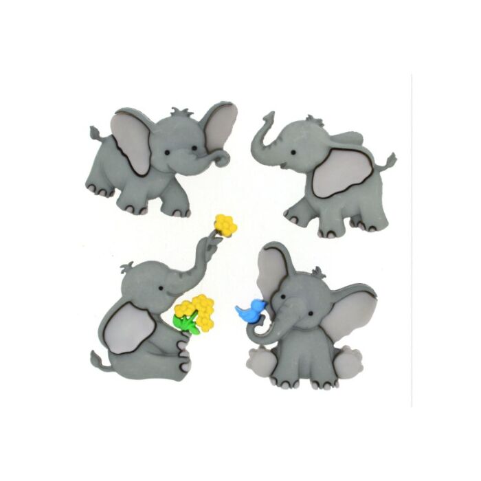 Dress It Up! Buttons - Tiny Trunks