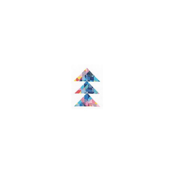 TB112 - Geometry Rules Triangulation Printed Embroidery Kit
