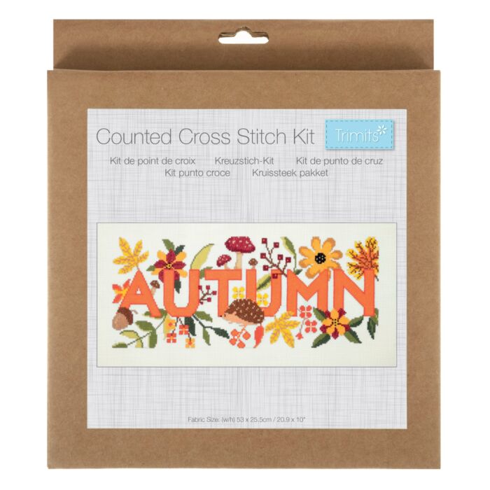 Trimits Autumn Cross Stitch Kit