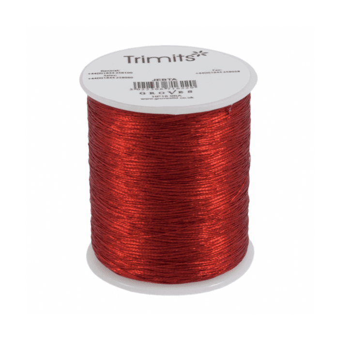Trimits Metallic Thread - Red
